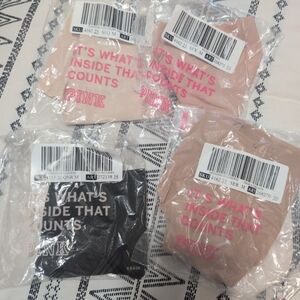 PINK Victoria's Secret Panties - Tan And Olive Green